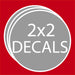 Circle Decals 2"x2" Decals Steel City Tap 