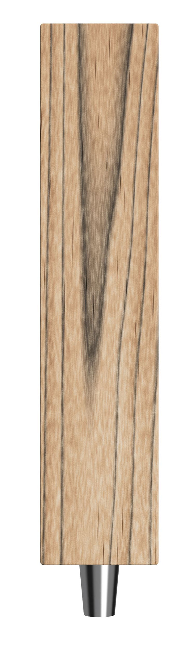 Semi-Custom Flame-Treated Wooden Plank Tap Handle - Steel City Tap