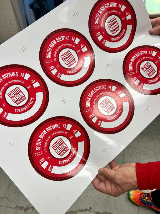 Copy of Keg collars two color waterproof plastic 7" Graphic Steel City Tap