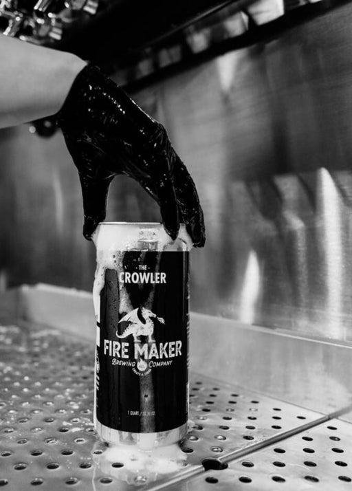 Crowler Labels for 32oz Can Graphic Steel City Tap 