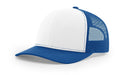 Richardson 112 Trucker Hat with Custom Embroidery HATS prestoembroidery ALTERNATE: WHITE/ROYAL 