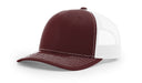 Richardson 112 Trucker Hat with Custom Embroidery HATS prestoembroidery SOLID: LODENSPLIT: MAROON/WHITE 